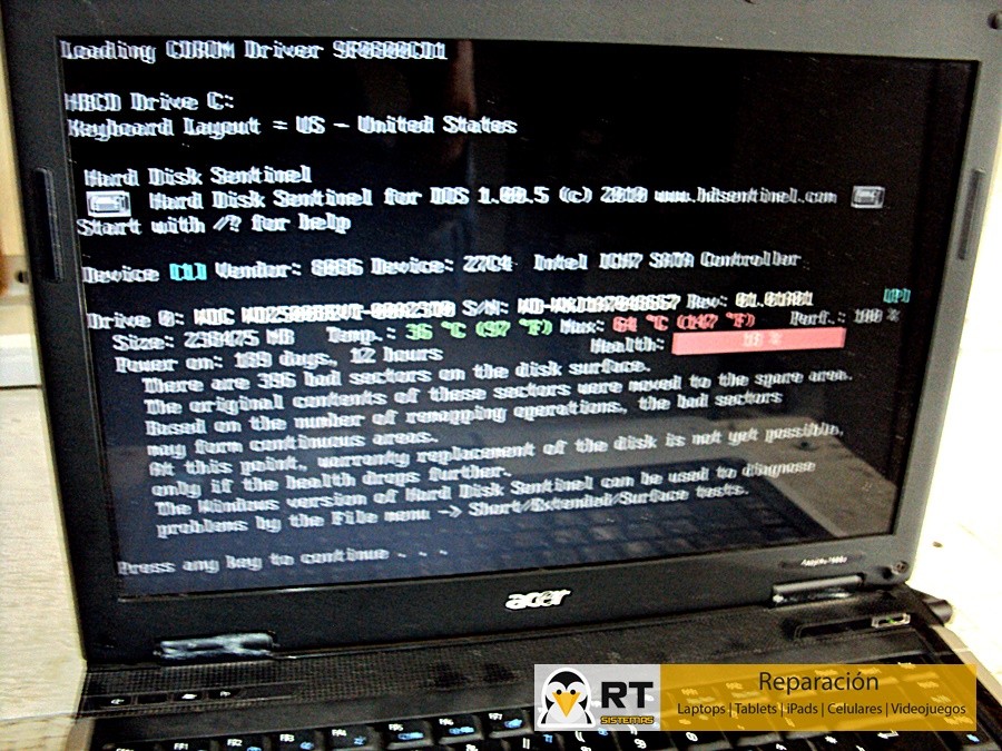 revisar un disco duro dañado con hirens boot cd (9)